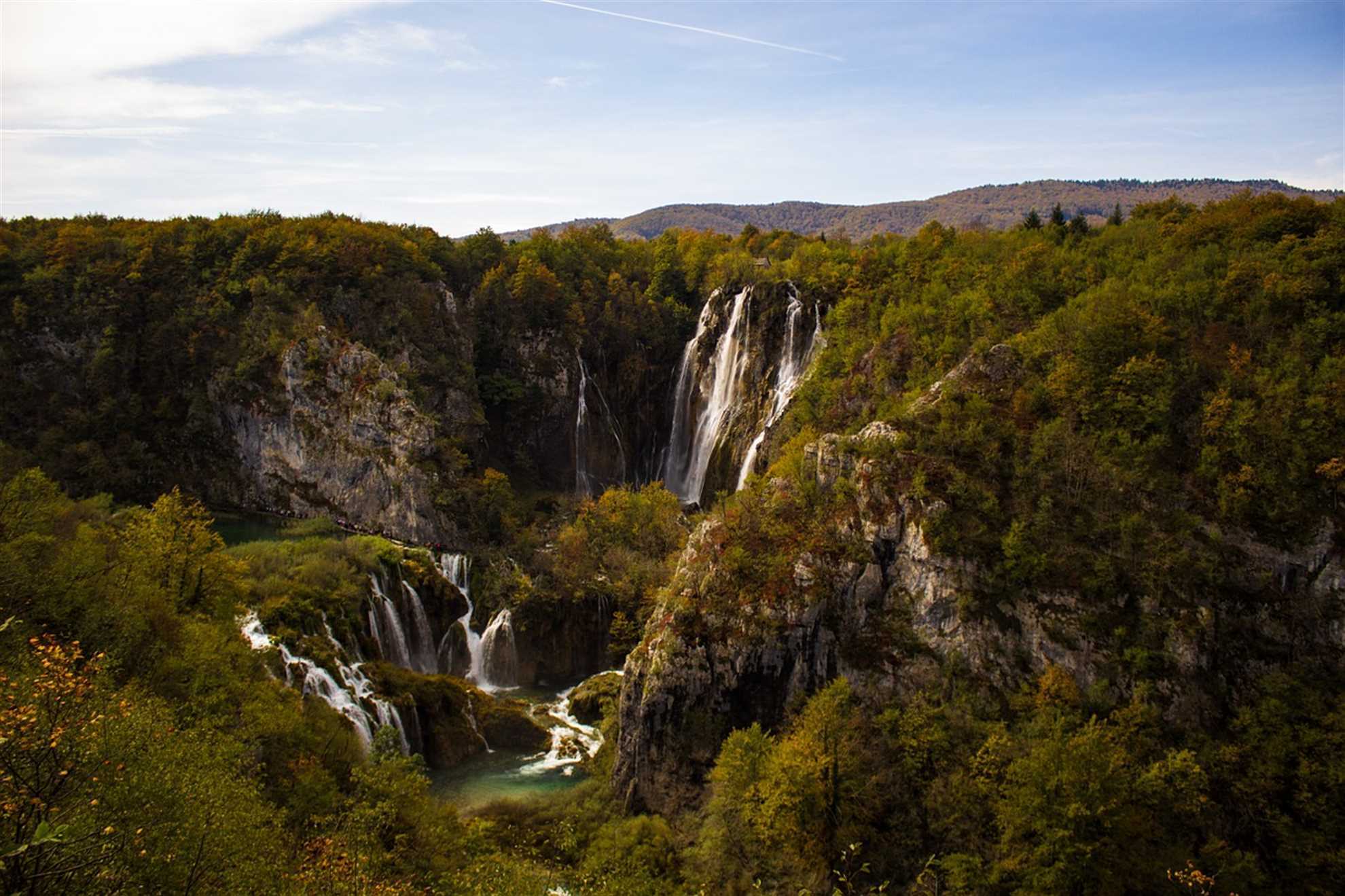 Plitvice Lakes Great Waterfalls