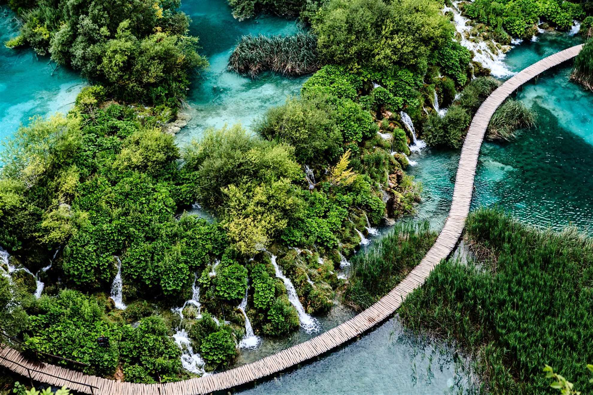 Kroatischer Nationalpark Plitvicer Seen