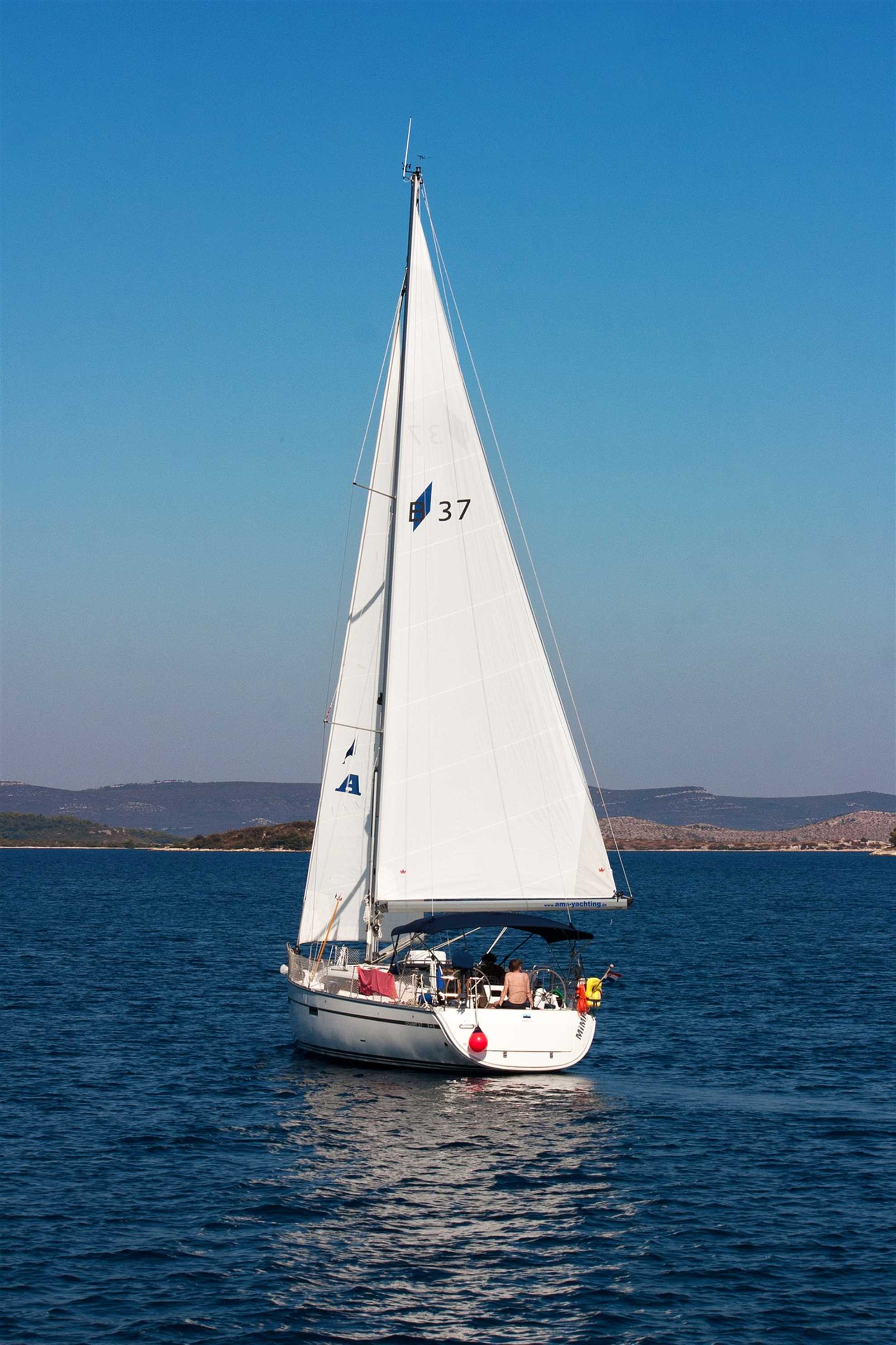 Seilbåt i Kornati Archipelago, foto av www.pixabay.com